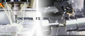 CNC Milling VS CNC Turning