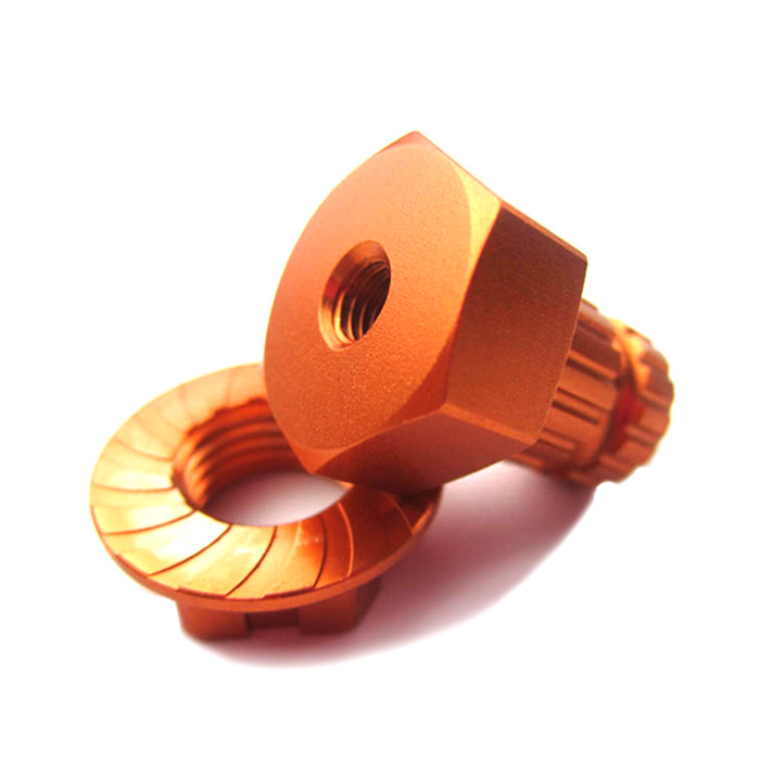 陽極酸化部品の色