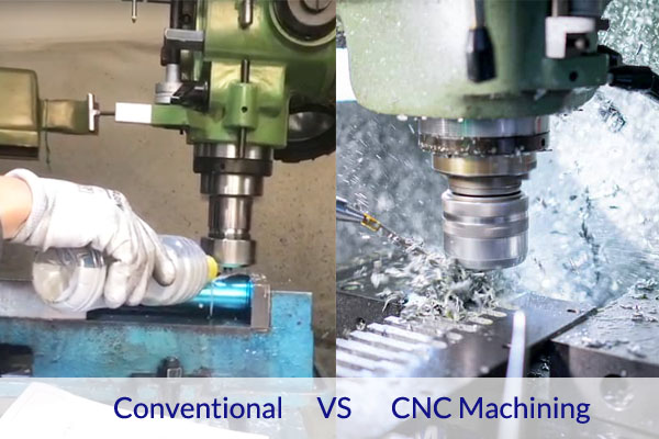conventional VS CNC Machining