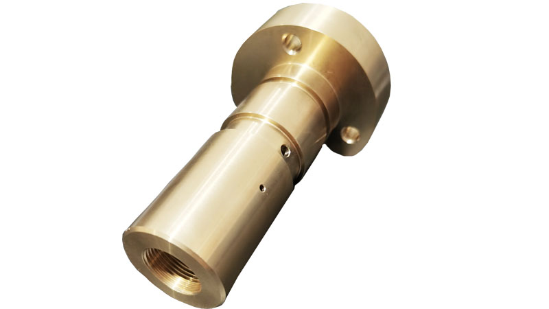 brass machined part