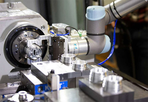combination of CNC and robot