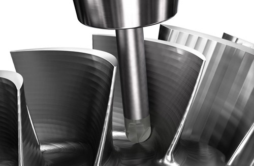 Corner radius end mill