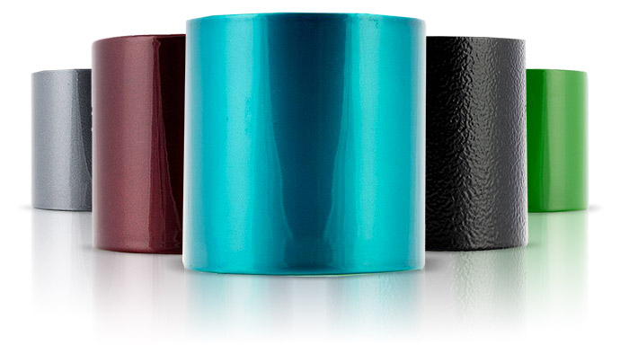 machining parts powder-coat