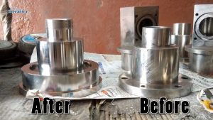 polishing machining part