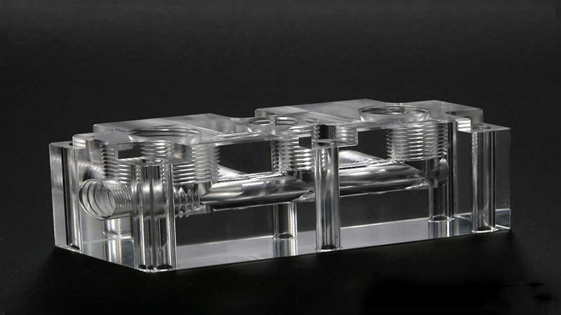 PMMA machinied parts