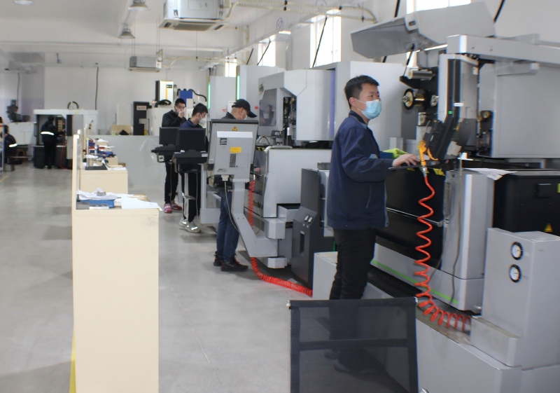 sans Machining factory